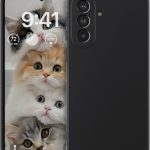 Juodas dėklas Samsung A376 A37 5G