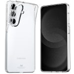 Skaidrus dėklas Samsung Galaxy S947 S26 Plus Mercury Clear, matoma skaidri dėklo išorė ir kameros sritis