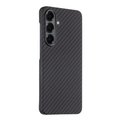 Juodas Tactical MagForce Aramid deklas telefonu Samsung Galaxy S26