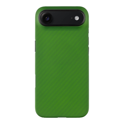 Žalias dėklas Tactical MagForce Aramid telefonui Apple iPhone Air su matine tekstūra ir kameros apsauga