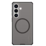 Juodas skaidrus deklas Nillkin Super Frosted PRO Magnetic telefonui Samsung Galaxy S26