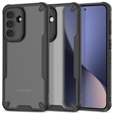 Juodos matinis Tech-Protect Rugged Shield dėklas Samsung Galaxy A57 5G