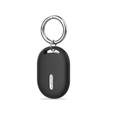 Juodas silikoninis dėklas TECH-PROTECT ICON XIAOMI TAG su raktų kilpa