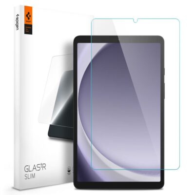 Skaidrus apsauginis stikliukas Spigen Glas.Tr Slim Samsung Galaxy Tab A9 / A11 8.7 coliu ekrano apsauga