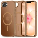 Rudas matinis dėklas Apple Iphone 16E / 17E su MagSafe žiedu Tech-Protect Basicmag Magsafe