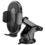 Juodas automobilinis telefono laikiklis Borofone BH134 (dashboard)