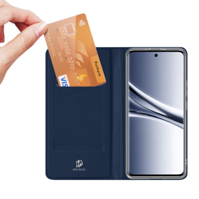 Tamsiai melynas atverciamas deklas Xiaomi Redmi Note 15 4G / 5G Dux Ducis Skin Pro