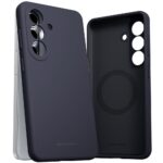 Tamsiai mėlynas dėklas Samsung A376 A37 5G Mercury Pure Magsafe Silicon