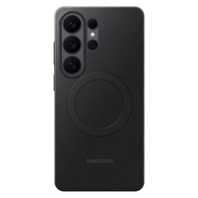 Juodos originalus dėklas EF-SS948CBE Slim Magnet telefonui Samsung Galaxy S26 Ultra