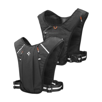 Juoda begimo liemenė SPIGEN A720 Dynamic Shield Running Vest M-L