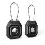 Juodas Apple Airtag 1 /2 "TECH-PROTECT KEVLAR SEAL"