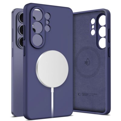 Violetinis cobalt dėklas Samsung Galaxy S26 Ultra su magnetiniu MagSafe įkrovikliu ant nugarėlės