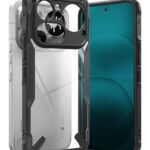 Juodas dėklas Nothing Phone 4 Pro "Ringke Fusion X"