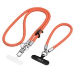 Oranžinis-titano spalvos dirželis "TECH-PROTECT C10S ROPE CROSSBODY & WRIST"