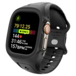 Juoda matinė apyrankė Apple Watch Ultra 1 / 2 / 3 (49mm) "Spigen Liquid Air Pro"