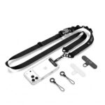 Juodas dirželis "TECH-PROTECT C9S ROPE CROSSBODY"