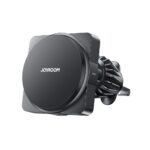 Juodas automobilinis laikiklis-įkroviklis Joyroom JR-ZS506 MagSafe 15W