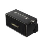 Juodas bluetooth nešiojamas garsiakalbis Acefast K3 Max