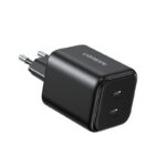 Juodas įkroviklis Ugreen X526 GaN 45W 2xUSB-C (65058)