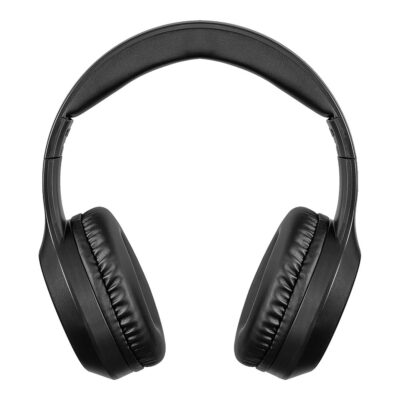 Juodos belaidės ausinės OBAL:ME Calmer Wireless Over-Ear ANC Headphones su minkštomis ausų pagalvėlėmis