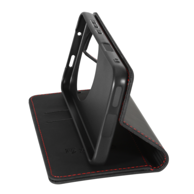 Juodas atverčiamas dėklas Tactical Xproof telefonui Honor Magic8 Pro