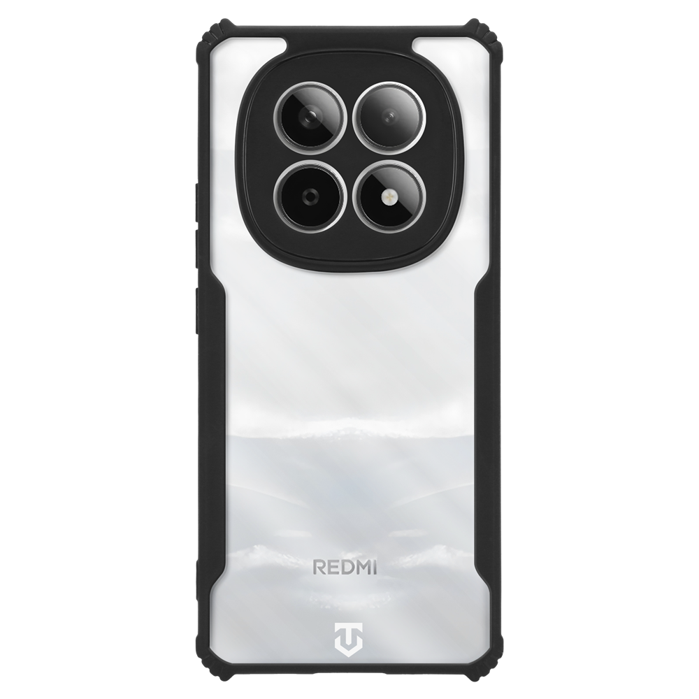 Skaidrus-juodas dėklas Tactical Quantum Stealth telefonui Xiaomi Redmi Note 15 5G Skaidrus-juodas dėklas Tactical Quantum Stealth telefonui Xiaomi Redmi Note 15 5G - Image 1