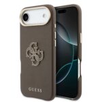 Rudas originalus dėklas Guess PU Resin Logo telefonui Apple Iphone Air