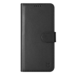 Juodas atverčiamas dėklas Tactical Field Notes telefonui Samsung Galaxy A37