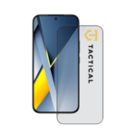 Juodas apsauginis stiklas telefonui Xiaomi Poco F8 Ultra "Tactical Glass Shield 5D"