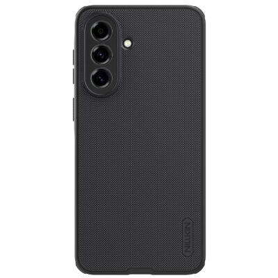 Juodas plastikinis dėklas Samsung Galaxy A57 su Nillkin Frosted Shield