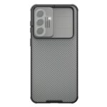 Juodas-skaidrus dėklas Samsung Galaxy A37 "Nillkin Camshield"