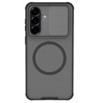 Skaidrus-juodas dėklas Nillkin CamShield PRO Magnetic telefonui Samsung Galaxy A57 5G