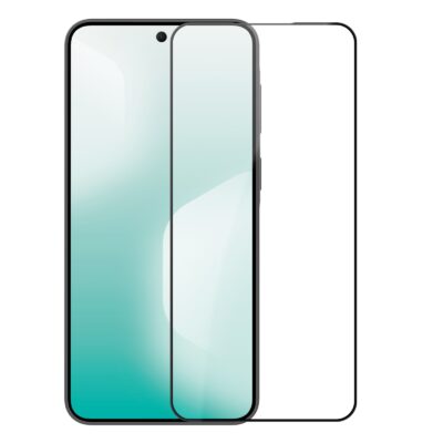 Juodas apsauginis grūdintas stiklas Nillkin Tempered Glass 2.5D CP+ PRO telefonui Samsung Galaxy A37 uzdengia ekrano paviršių