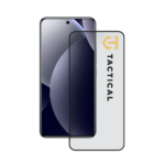 Juodas apsauginis stiklas telefonui Xiaomi Redmi Note 15 Pro 4G "Tactical Glass Shield 5D"