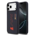 Tamsiai mėlynas dėklas telefonui Apple iPhone 17 Pro Max "Red Bull Silicone MV1 MagSafe"