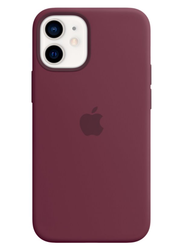 Plum originalus dėklas MHKQ3ZE/A Silicone Cover Magsafe telefonui Apple iPhone 12 mini Plum originalus dėklas MHKQ3ZE/A Silicone Cover Magsafe telefonui Apple iPhone 12 mini - Image 1
