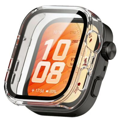 Skaidrus dėklas Huawei Watch Fit 5 Pro apsaugo laikrodžio ekraną ir šonus