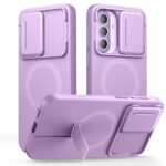 Violetinis dėklas Samsung Galaxy A57 "Tech-Protect Kevlar Aura Magsafe"