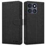 Juodas atverčiamas dėklas Motorola Edge 70 5G "Tech-Protect Wallet"