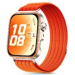 Oranžinė apyrankė HUAWEI WATCH FIT 3 su nylon medžiagos tekstūra