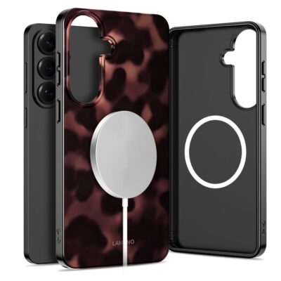 Panther dėklas Samsung Galaxy A27 5G Tech-Protect Lamano Magsafe dažytas tamsiais raštais su magnetiniu žiedu