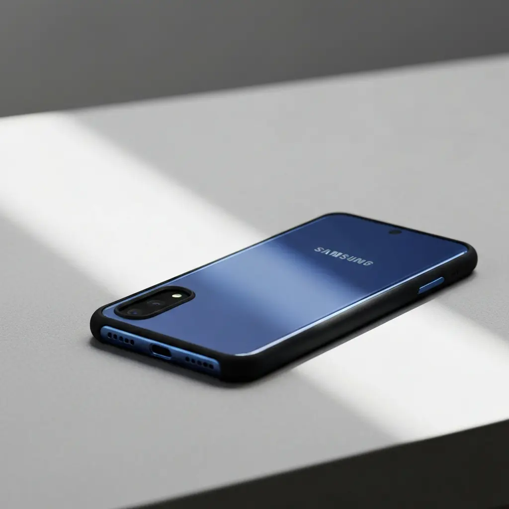 Samsung dėklas ant stilingo telefono