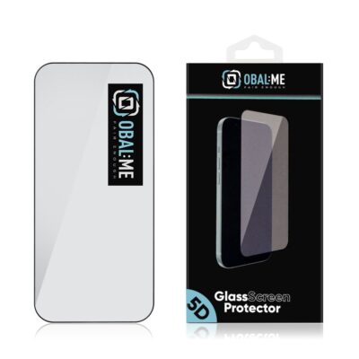 Juodas apsauginis stikliukas Xiaomi 17 OBAL:ME 5D Glass Screen Protector