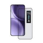 Juodos spalvos apsauginis ekrano stikliukas Vivo X300 Pro OBAL ME 5D Glass Screen Protector