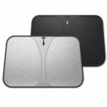 Juoda universali lango apsauga "SPIGEN UO260 UNIVERSAL CAR FRONT WINDSHIELD SUNSHADE S"