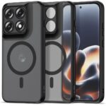 Juodas matinis dėklas Motorola Edge 70 Pro 5G "Tech-Protect Magmat Magsafe"