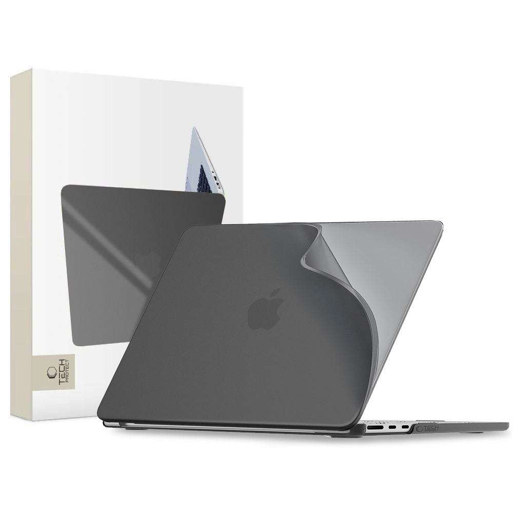 Juodas matinis dėklas MACBOOK AIR 15 M2-M5 2023-2026 "Tech-Protect Softshell" Juodas matinis dėklas MACBOOK AIR 15 M2-M5 2023-2026 "Tech-Protect Softshell" - Image 1