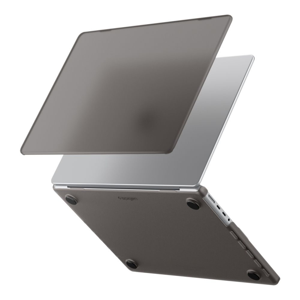 Juodas frost dėklas MACBOOK PRO 16 M1-M5 / M5 PRO / M5 PRO MAX 2021-2026 "Spigen Airskin" Juodas frost dėklas MACBOOK PRO 16 M1-M5 / M5 PRO / M5 PRO MAX 2021-2026 "Spigen Airskin" - Image 1