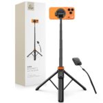 Juoda asmenukių lazda "TECH-PROTECT L03S MAGSAFE BLUETOOTH SELFIE STICK TRIPOD"