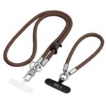 Rudas-titano spalvos dirželis "TECH-PROTECT C10S ROPE CROSSBODY & WRIST"